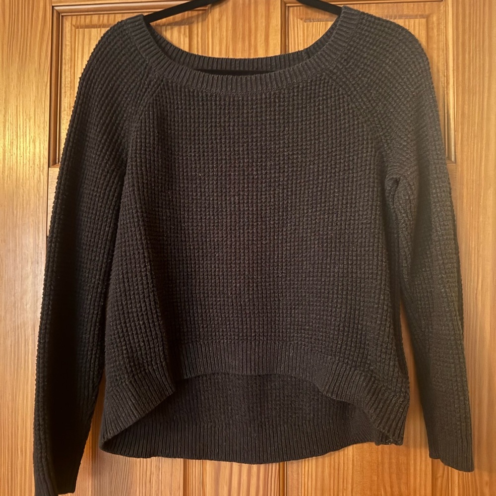 Navy Knit Women's Sweater